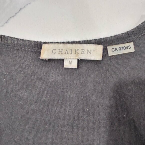 Chaiken 100 Cashmere V Neck Tank - Picture 6 of 8